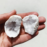 Mini Clear Quartz Geode - Intuitively Chosen cluster cleanse & co.