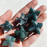 Moss Agate - Merkaba Star shape cleanse & co.