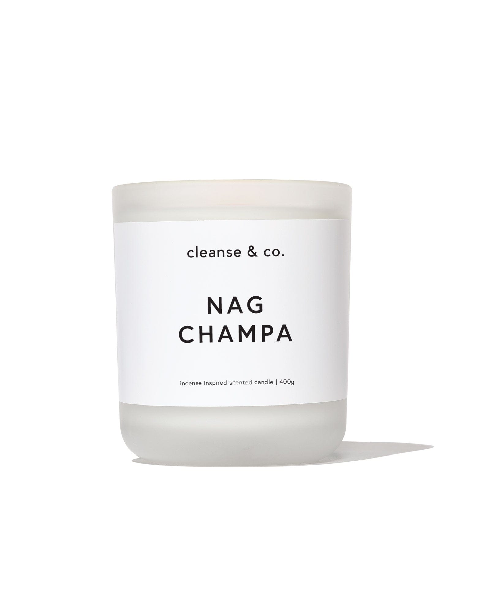 Nag Champa Candle 400G / Nag Champa cleanse and co.