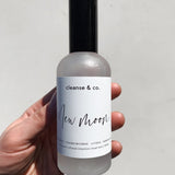New Moon Intention Mist essential oil blend cleanse and co.
