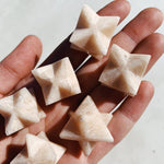 Peach Moonstone - Merkaba Star shape cleanse & co.
