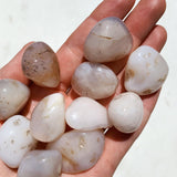 Pink Agate Tumble - Calming/Courage tumbled cleanse & co.