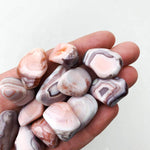Pink Botswana Agate Tumble - Overcome/Aid tumbled cleanse & co.