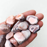 Pink Botswana Agate Tumble - Overcome/Aid tumbled cleanse & co.