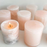 Pink Onyx Candle candle cleanse & co.