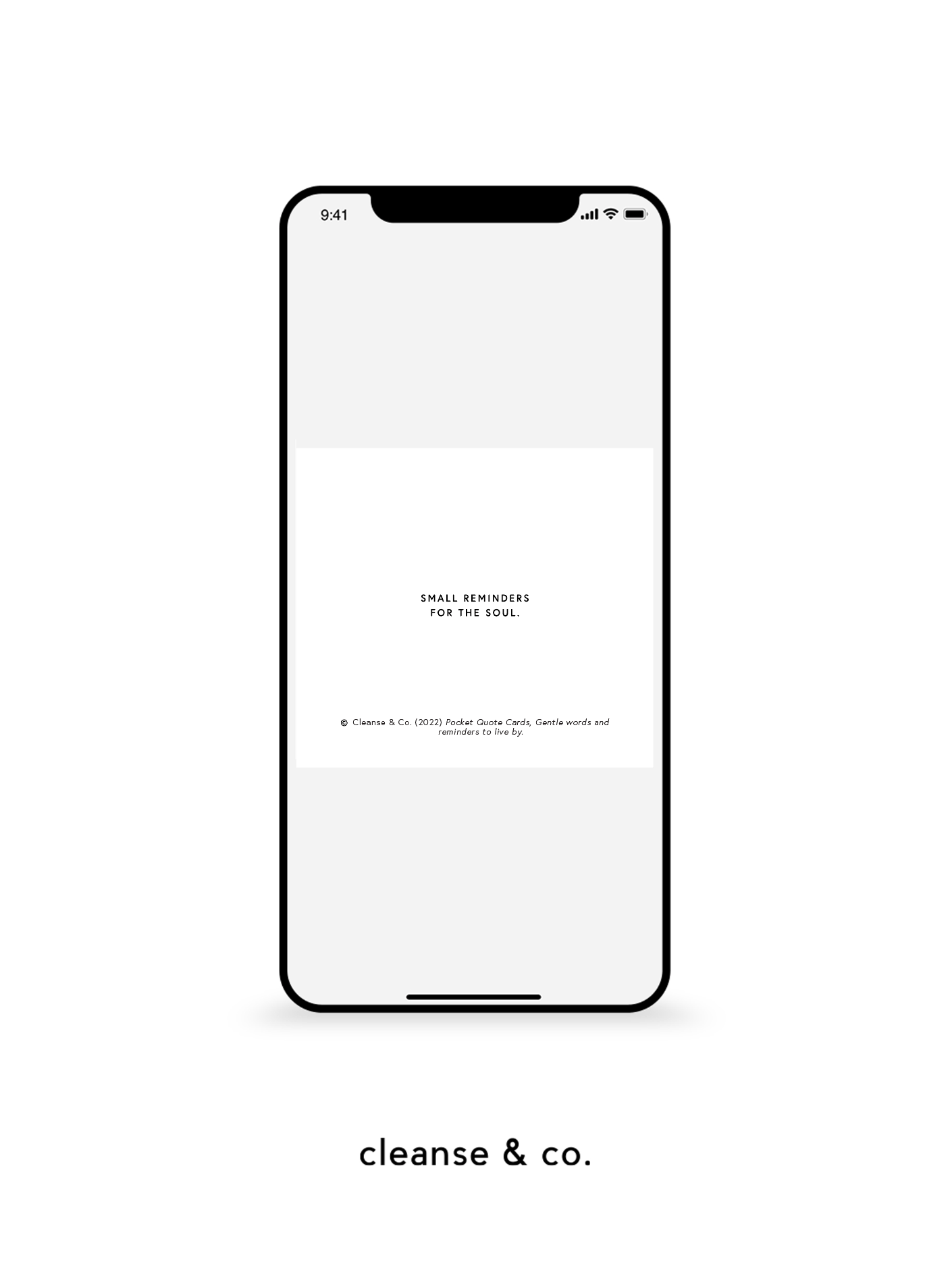Pocket Quote Cards - Digital Download cleanse & co.