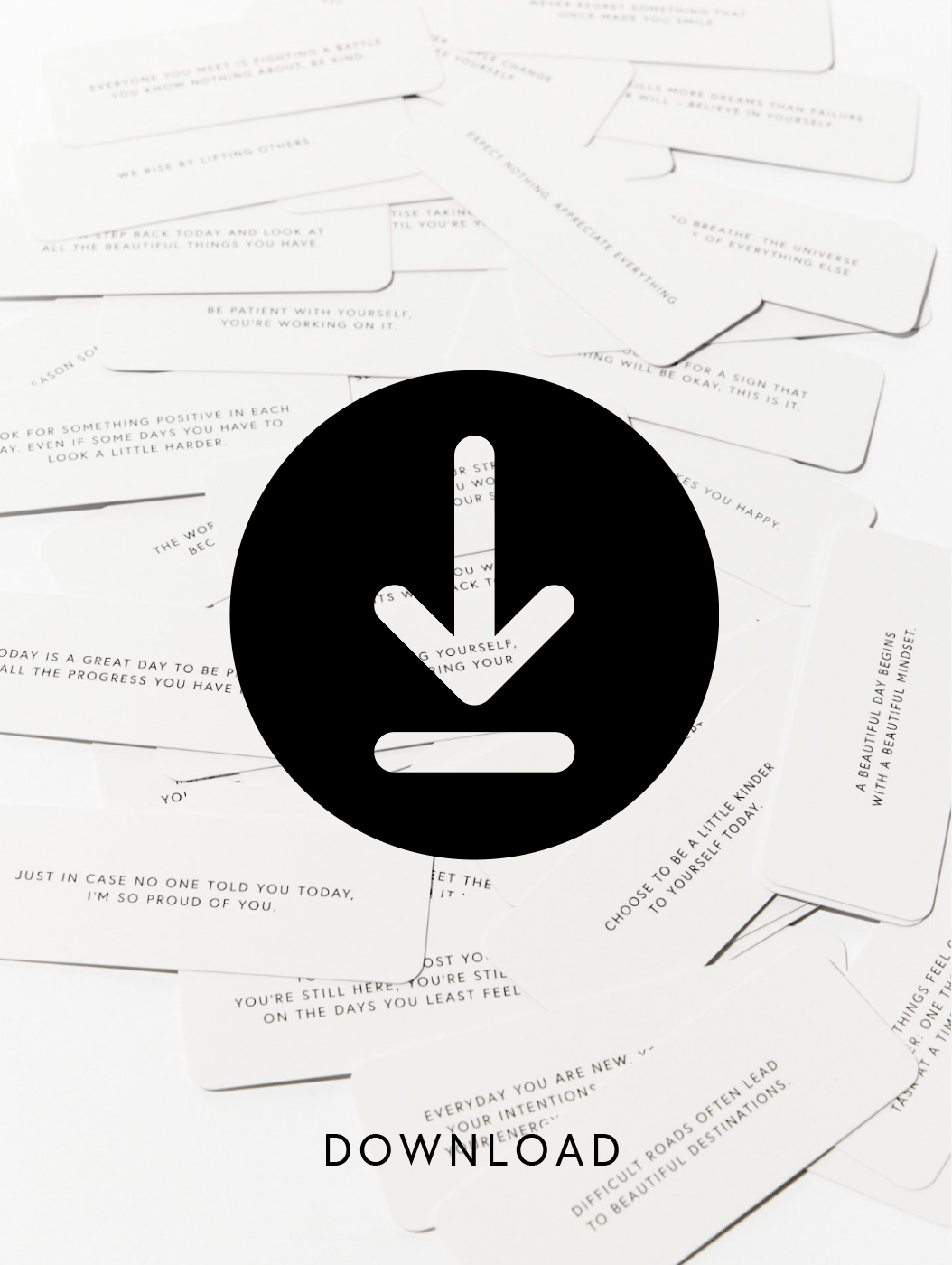 Pocket Quote Cards - Digital Download cleanse & co.