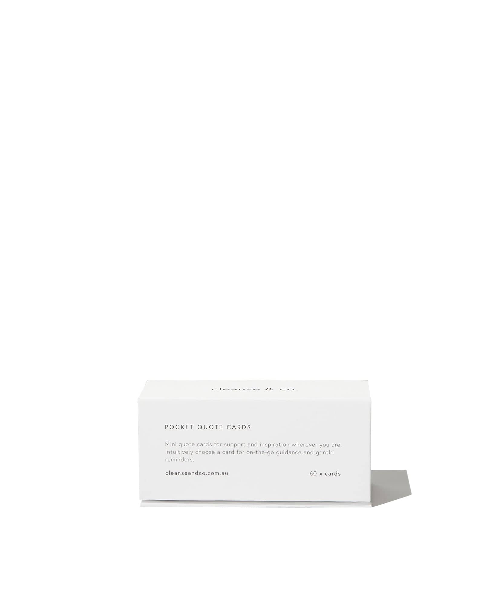 Pocket Quote Cards - Guidance Range guidance range cleanse & co.