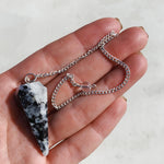 Rainbow Moonstone - Pendulum pendulum cleanse & co.