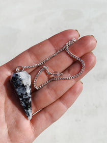 Rainbow Moonstone - Pendulum pendulum cleanse & co.
