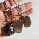 Raw Smokey Quartz Key Chain cleanse & co.