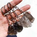 Raw Smokey Quartz Key Chain cleanse & co.