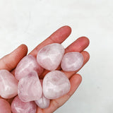 Rose Quartz Tumble -  Healing/Nurturing tumbled cleanse & co.
