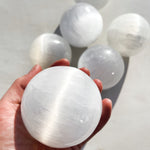 Selenite Sphere sphere, cleansing cleanse & co.