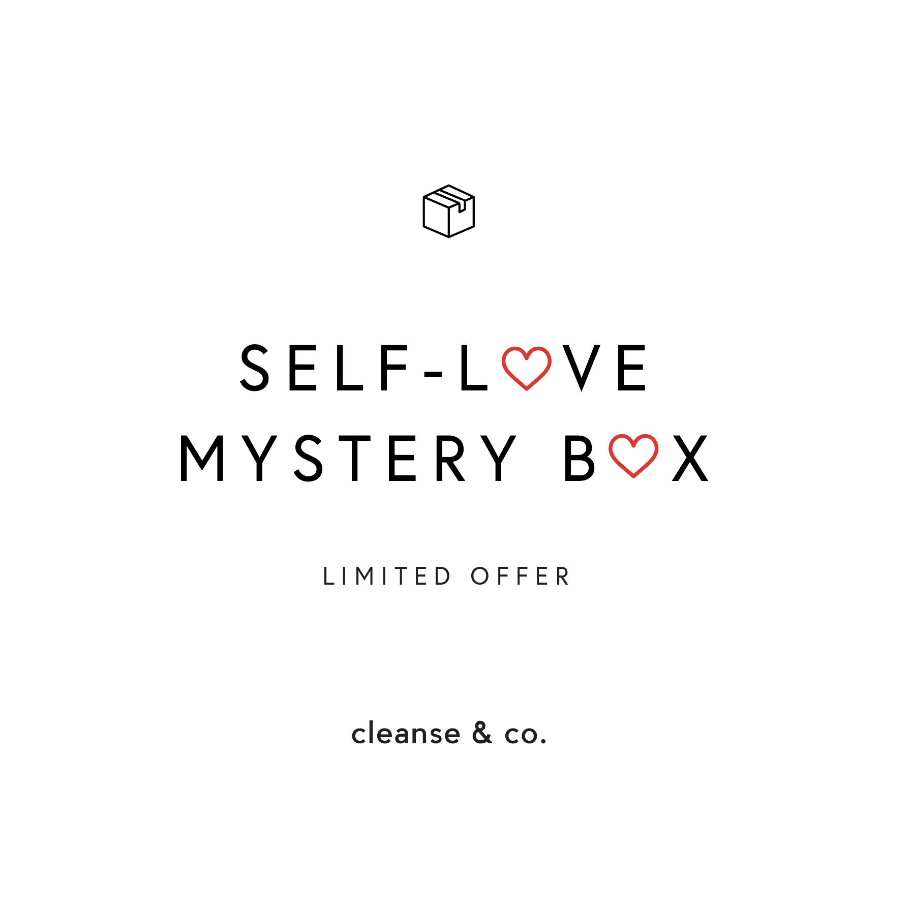 Self-love Mystery Box mystery box cleanse & co.