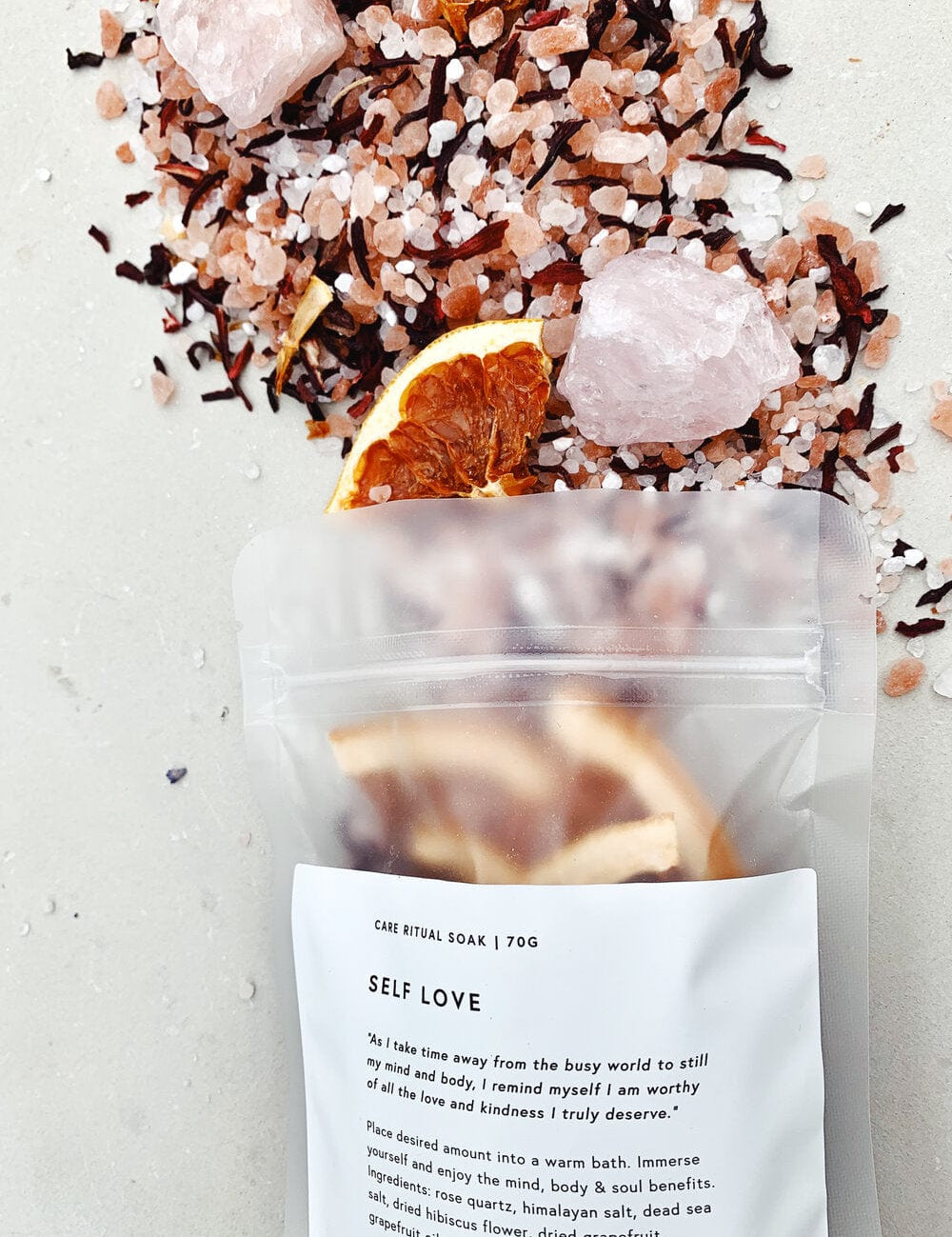 Self Love Ritual Soak Self & Home cleanse and co.