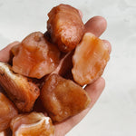 Small Raw Banded Carnelian - Intuitively Chosen raw cleanse and co.