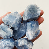 Small Raw Blue Calcite - Intuitively Chosen raw cleanse and co.