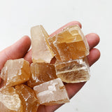 Small Raw Honey Calcite - Intuitively Chosen raw cleanse and co.
