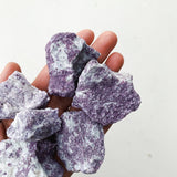 Small Raw Lepidolite - Intuitively Chosen raw cleanse and co.