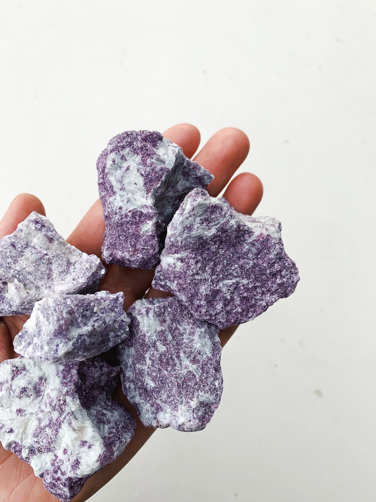 Small Raw Lepidolite - Intuitively Chosen raw cleanse and co.