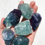 Small Raw Rainbow Fluorite - Intuitively Chosen raw cleanse and co.