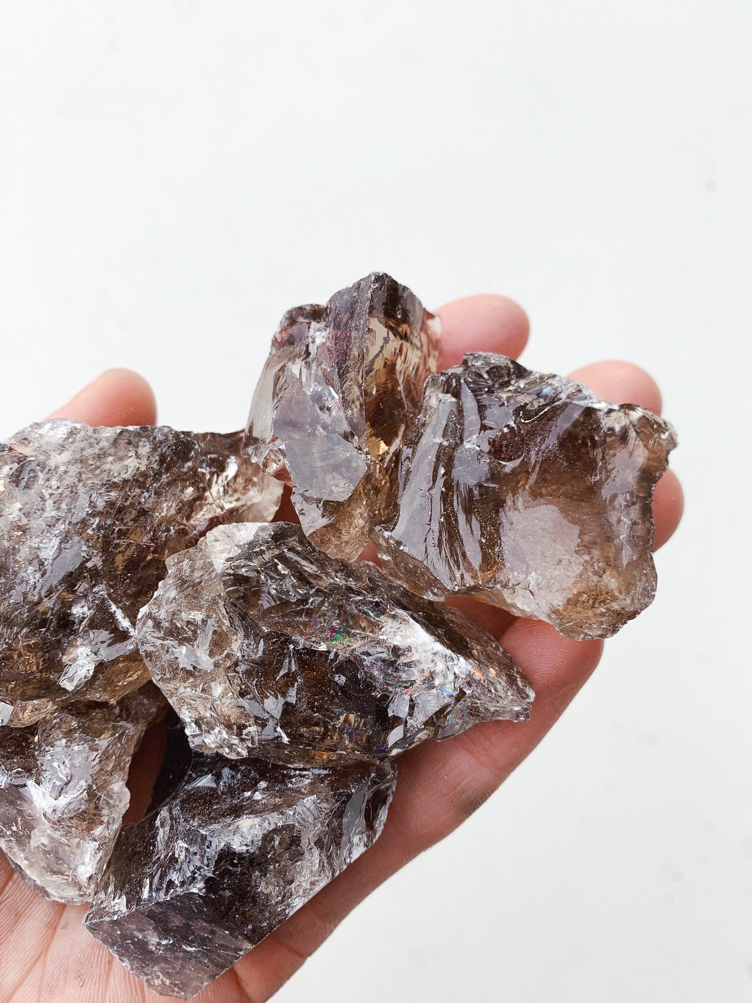Small Raw Smokey Quartz - Intuitively Chosen raw cleanse and co.