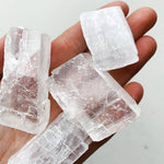Small White Calcite - Intuitively Chosen raw cleanse and co.