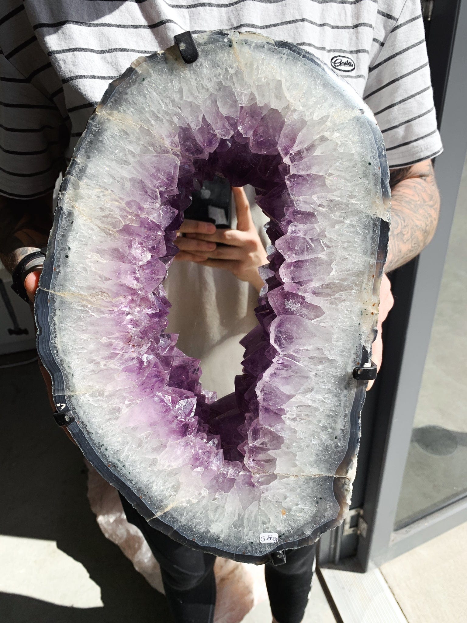 Statement Amethyst Mirror 015 miscellaneous cleanse & co.