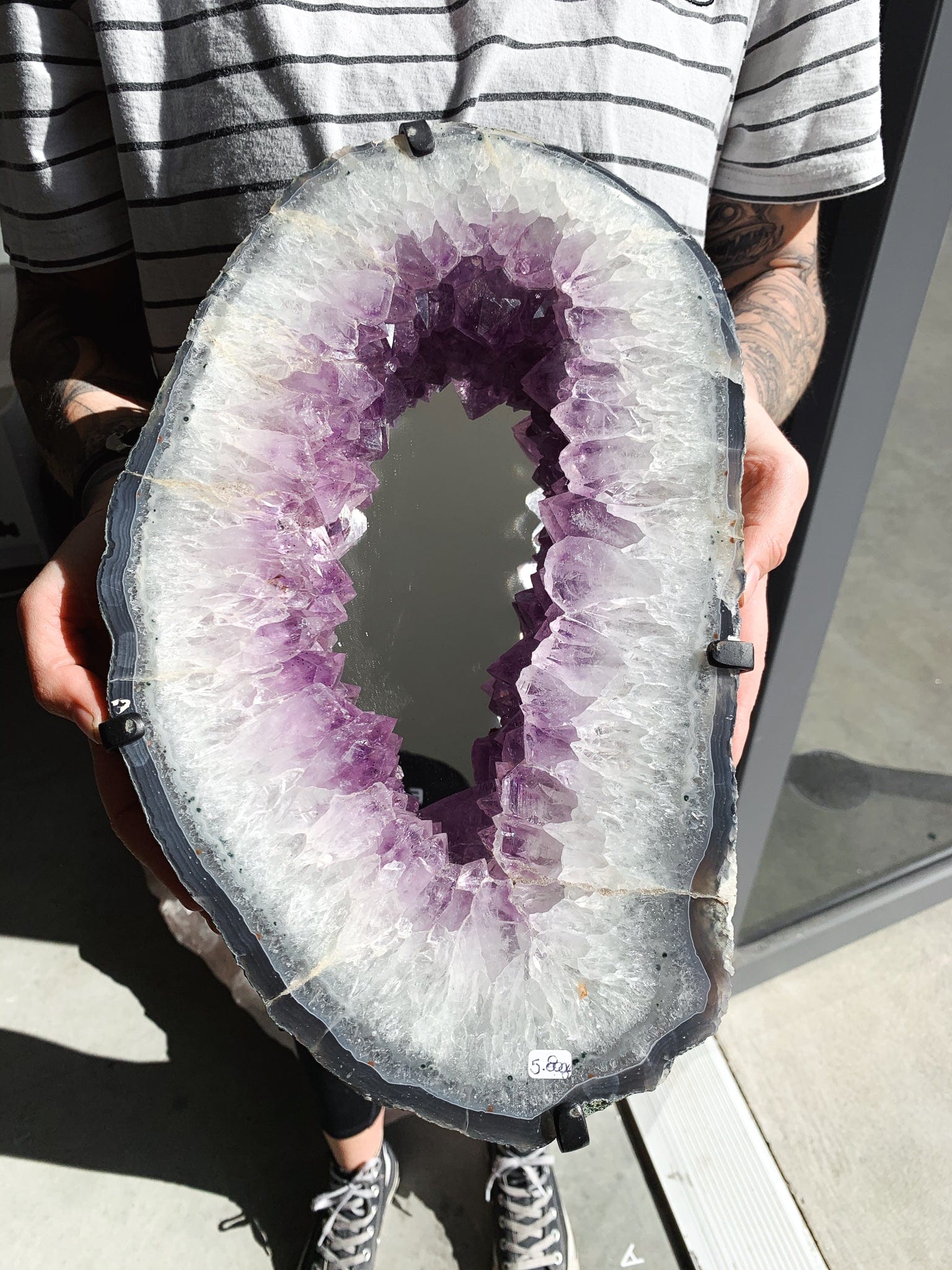Statement Amethyst Mirror 015 miscellaneous cleanse & co.