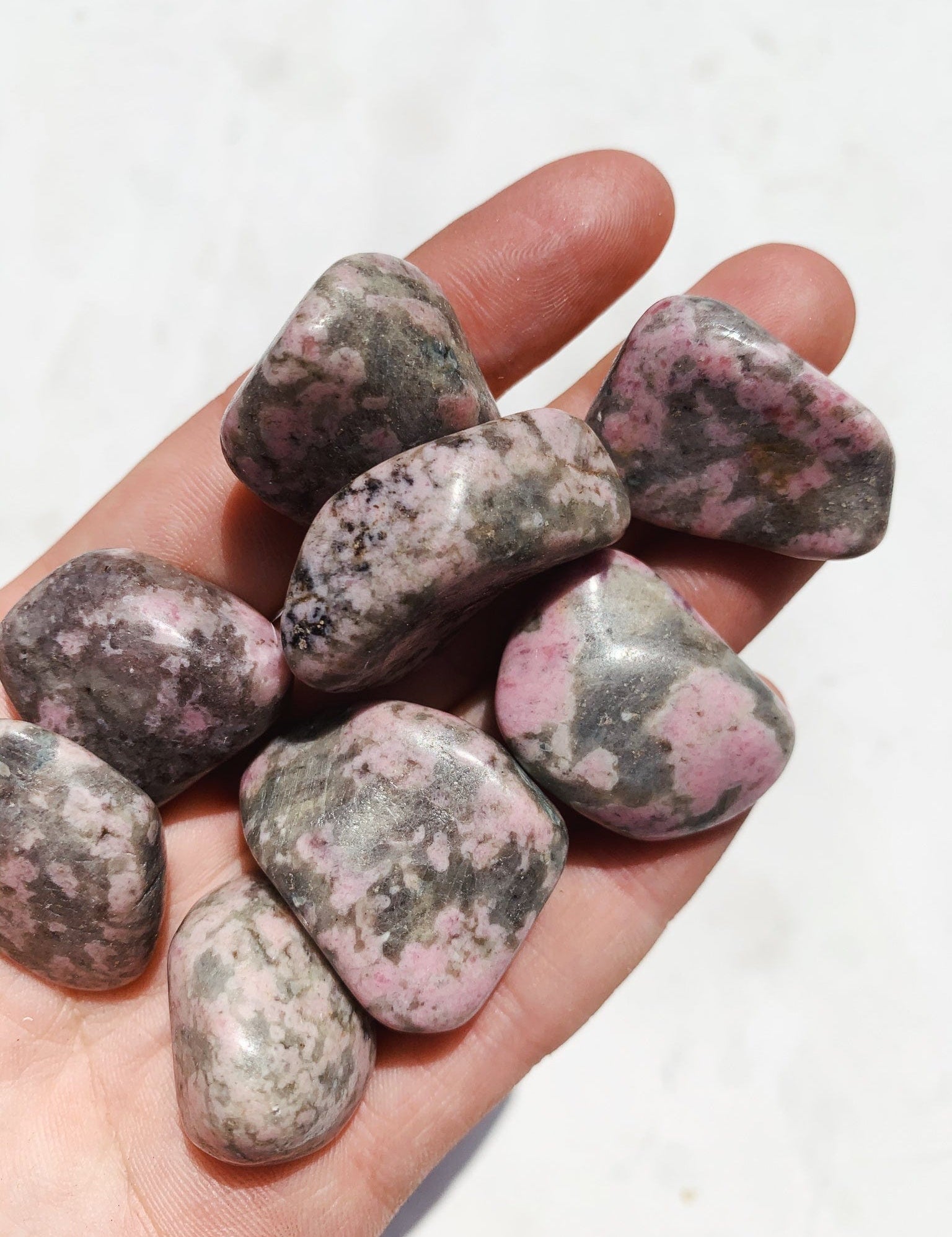 Thulite Tumble - Positivity/Love tumbled cleanse & co.