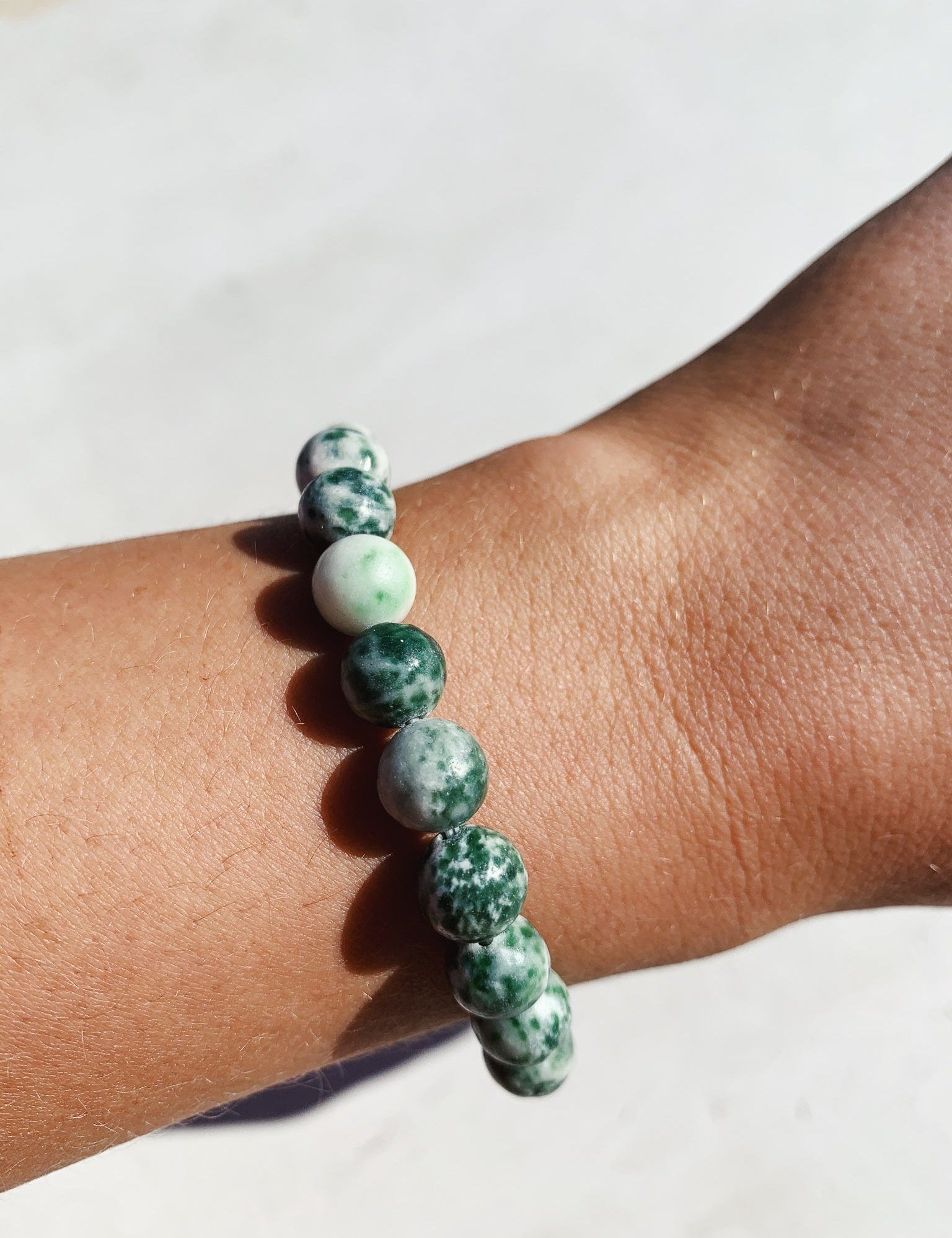 Tree Agate Tumble Bracelet cleanse & co.