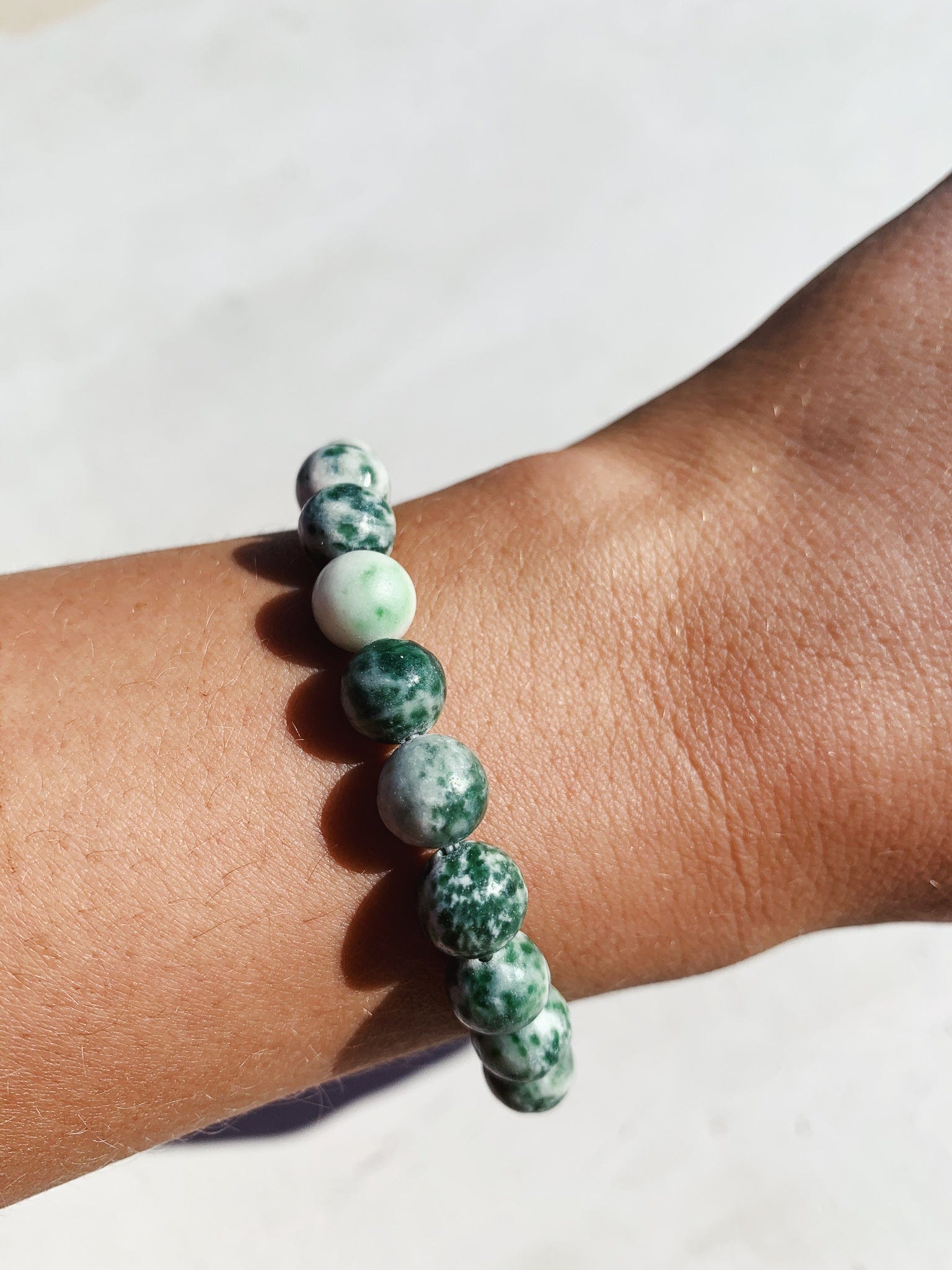 Tree Agate Tumble Bracelet cleanse & co.