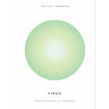 Virgo Aura - Zodiac Print print cleanse & co.