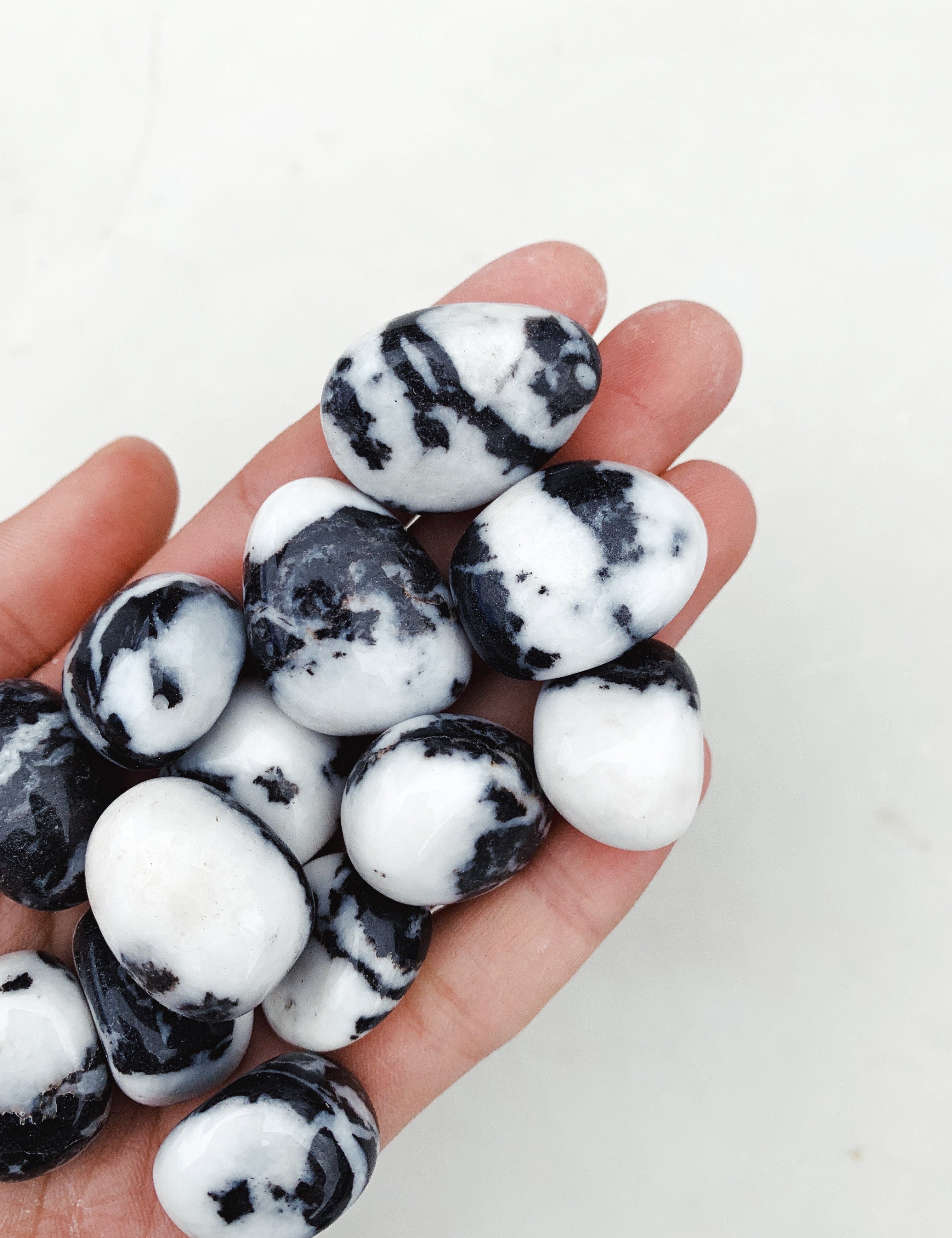 Zebra Jasper Tumble - Support/Protection tumbled cleanse & co.