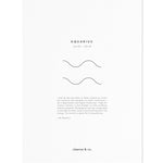 Zodiac Print - Aquarius print cleanse & co.