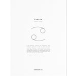 Zodiac Print - Cancer print cleanse & co.